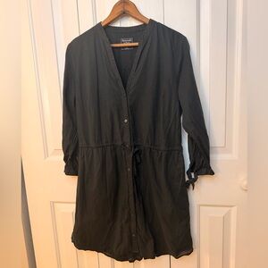Abercrombie & Fitch Black Shirtdress